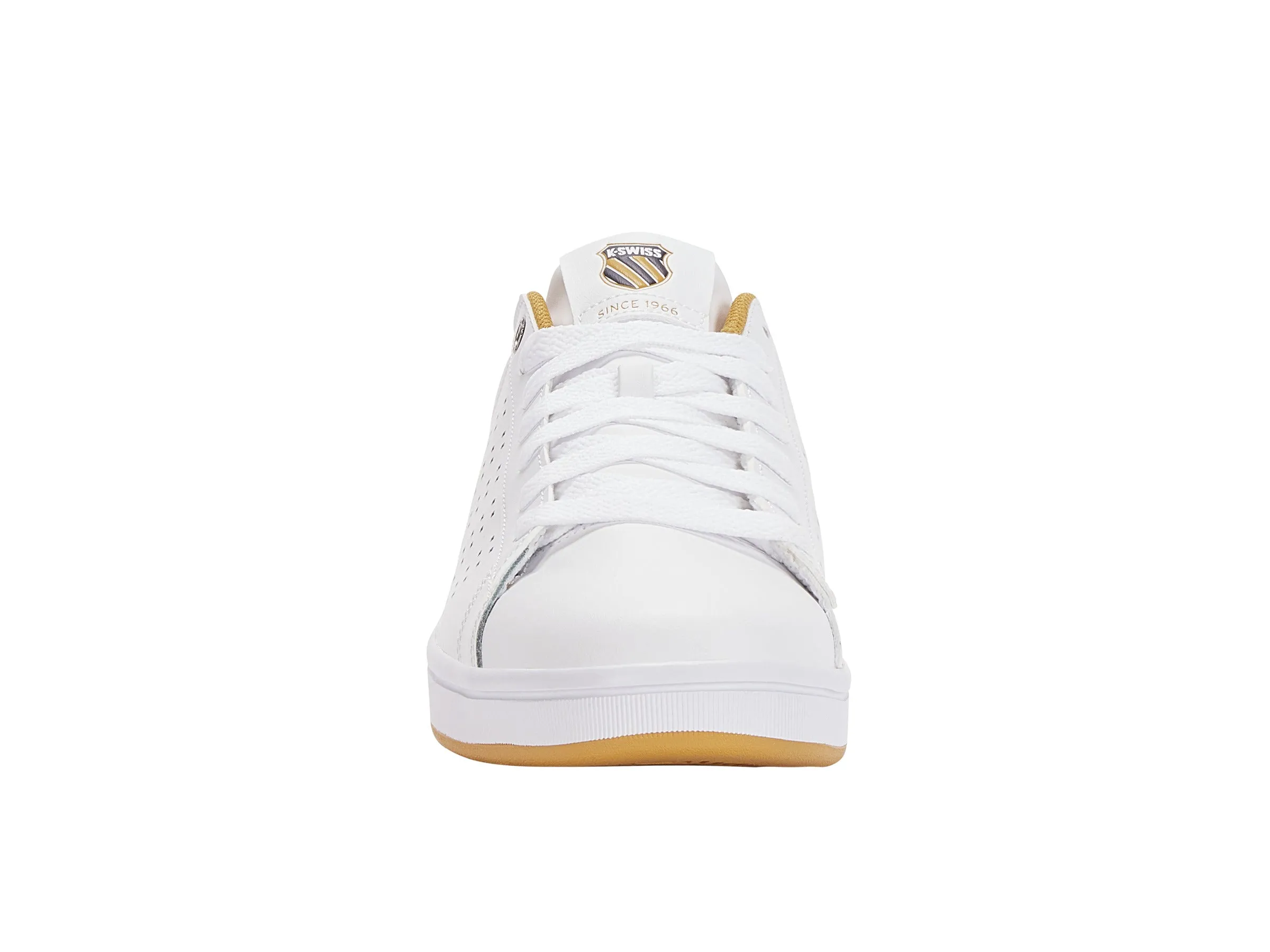 08449-184-M | COURT CASPER III | WHITE/HONEY GOLD/NAVY