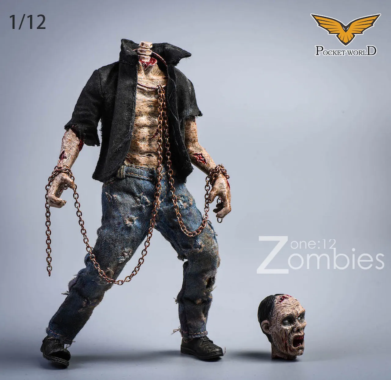 1/12 - Zombie 5-Pack Set - MINT IN BOX