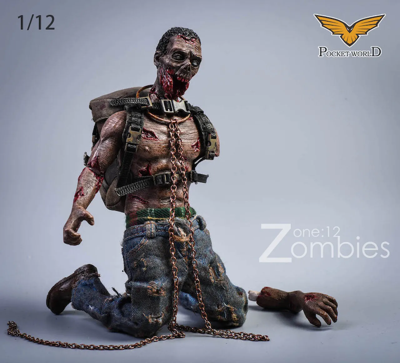 1/12 - Zombie 5-Pack Set - MINT IN BOX