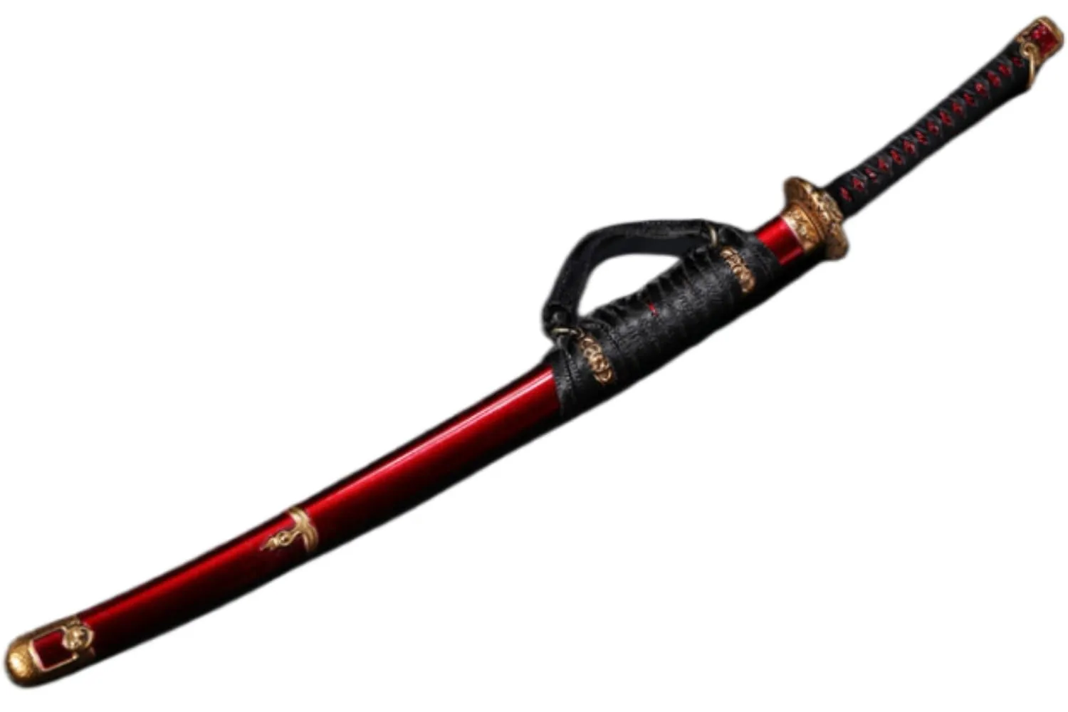 1/6 Scale Action Figure Accessory: Die-Cast Alloy Samurai Sword Model