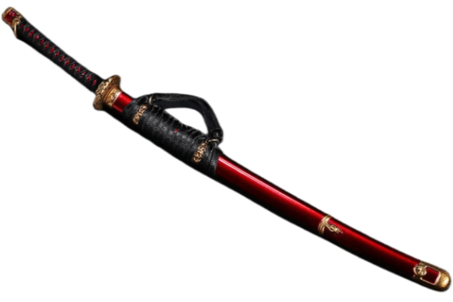 1/6 Scale Action Figure Accessory: Die-Cast Alloy Samurai Sword Model