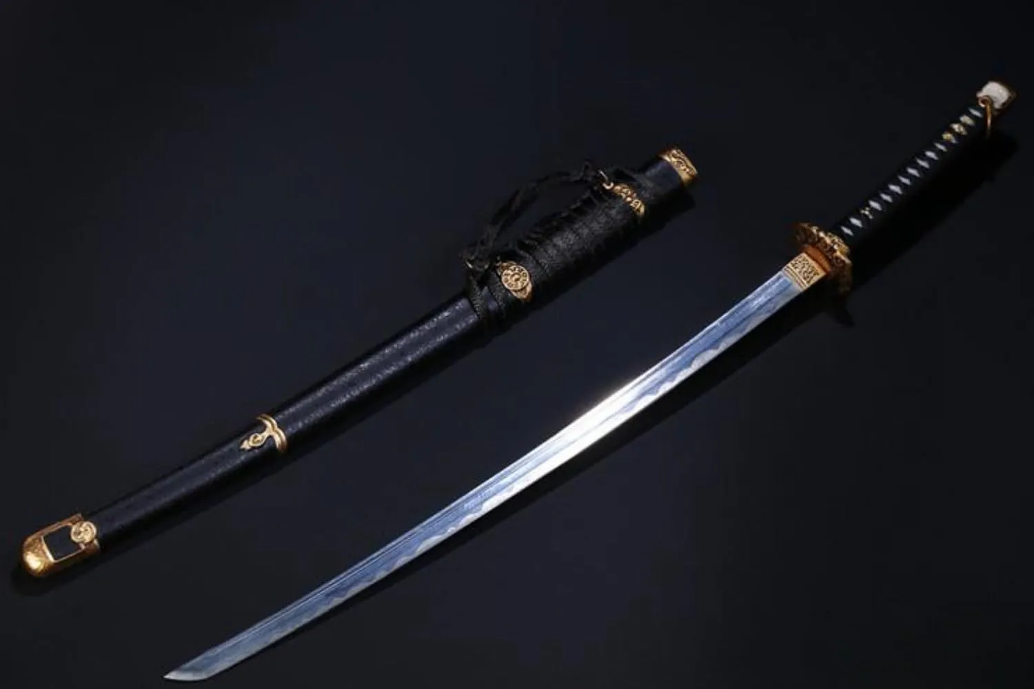 1/6 Scale Action Figure Accessory: Die-Cast Alloy Samurai Sword Model