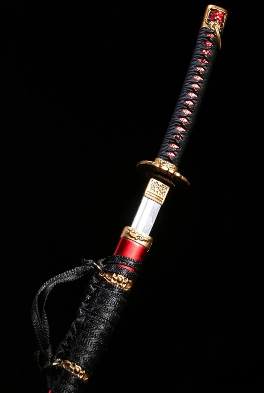 1/6 Scale Action Figure Accessory: Die-Cast Alloy Samurai Sword Model