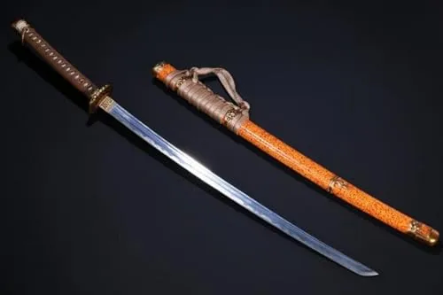 1/6 Scale Action Figure Accessory: Die-Cast Alloy Samurai Sword Model