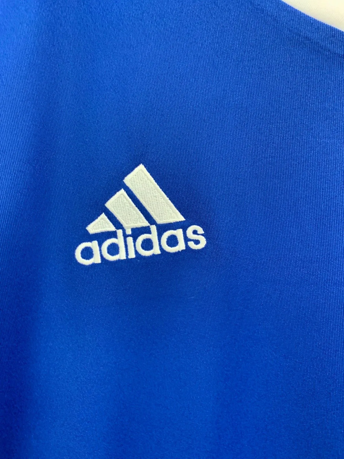 Adidas Blue Football Jersey UK M