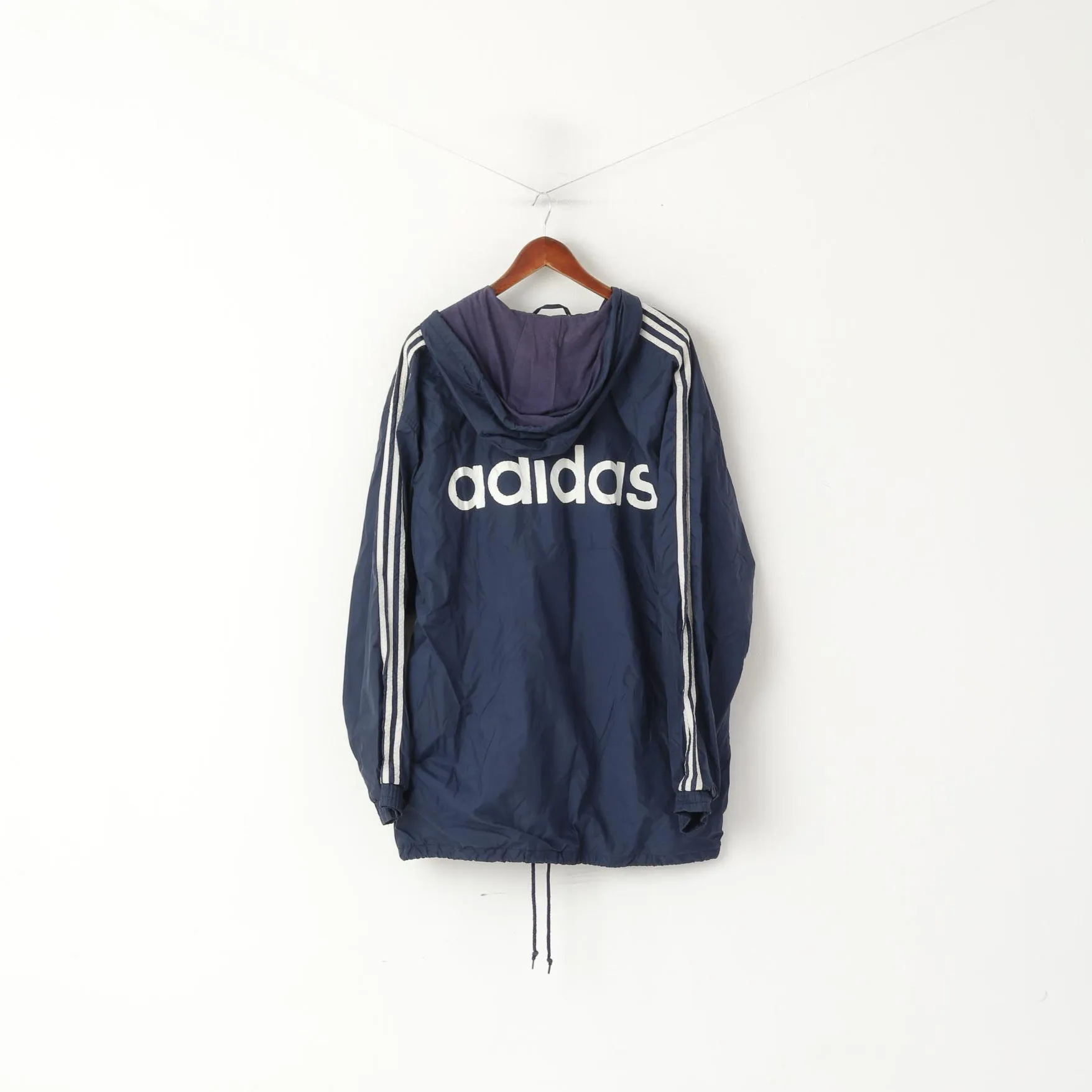 Adidas Men L 192 Jacket Navy Vintage National Handball Team Sweden Zip Up Top