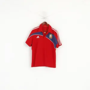 Adidas Men M Shirt Red The Lions South Africa 2009 Rugby Jersey Sport Top