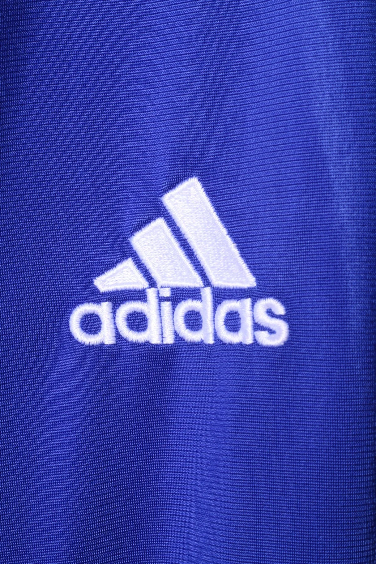 Adidas Mens 42/44 XL Sweatshirt Full Zipper Navy Sportswear Top