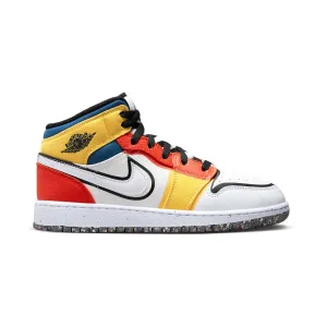 Air Jordan 1 Mid SE Big Kids' Shoes