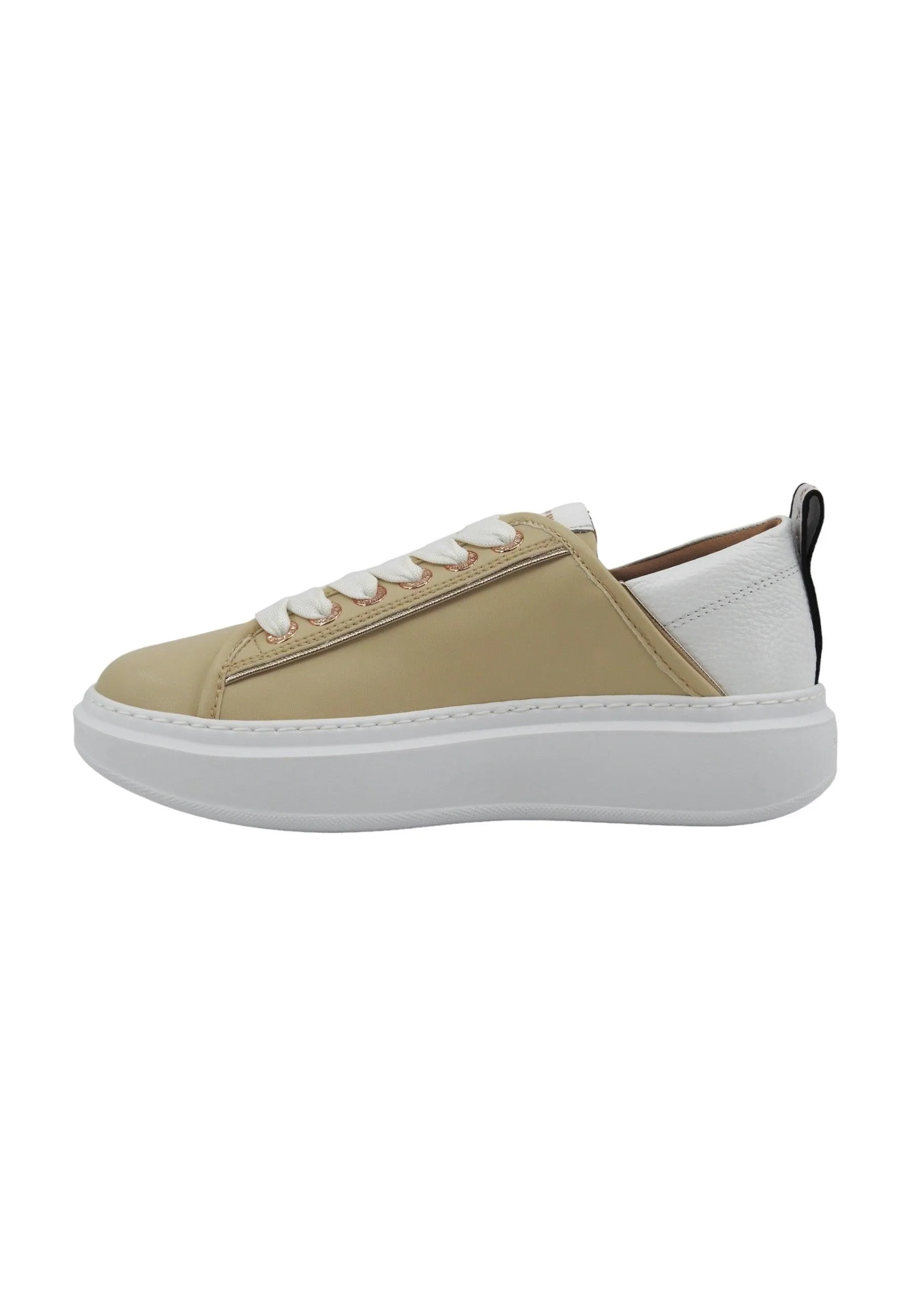 ALEXANDER SMITH Wembley Sneaker Donna Beige White WYW0003