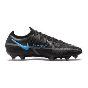 All Gender Phantom GT2 Elite FG Soccer Shoe - Black/Black/Iron Grey