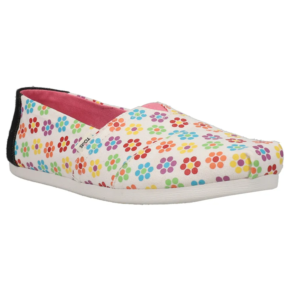 Alpargata Floral Slip On Flats