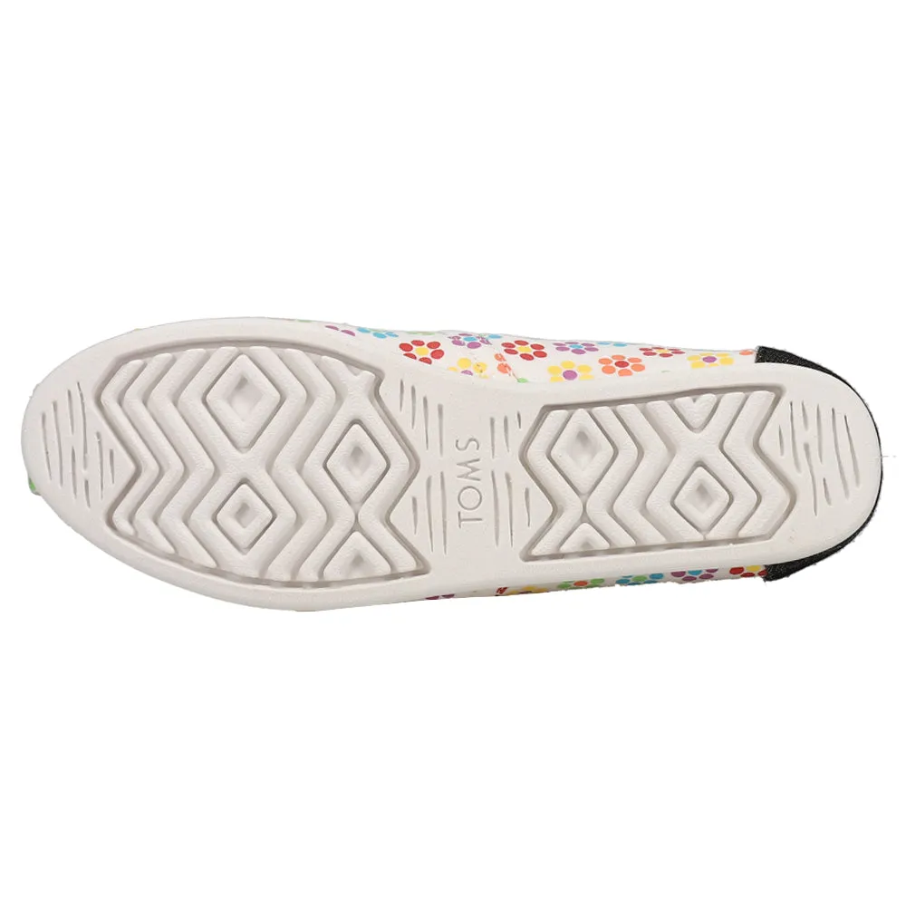 Alpargata Floral Slip On Flats