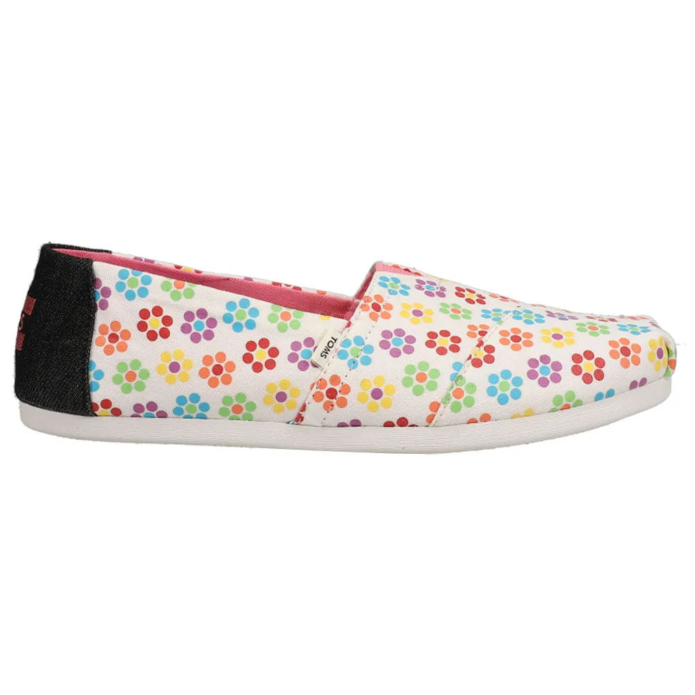 Alpargata Floral Slip On Flats