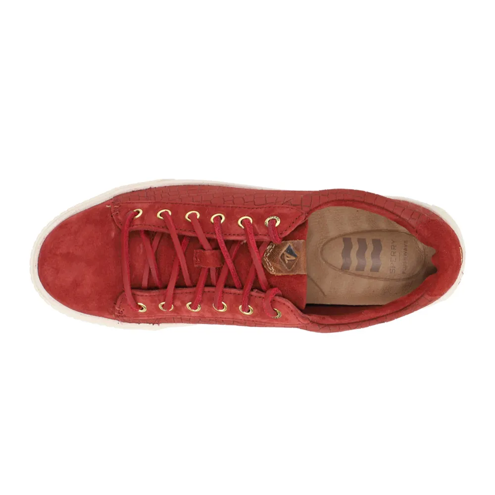 Anchor Plushwave Croc Lace Up Sneaker