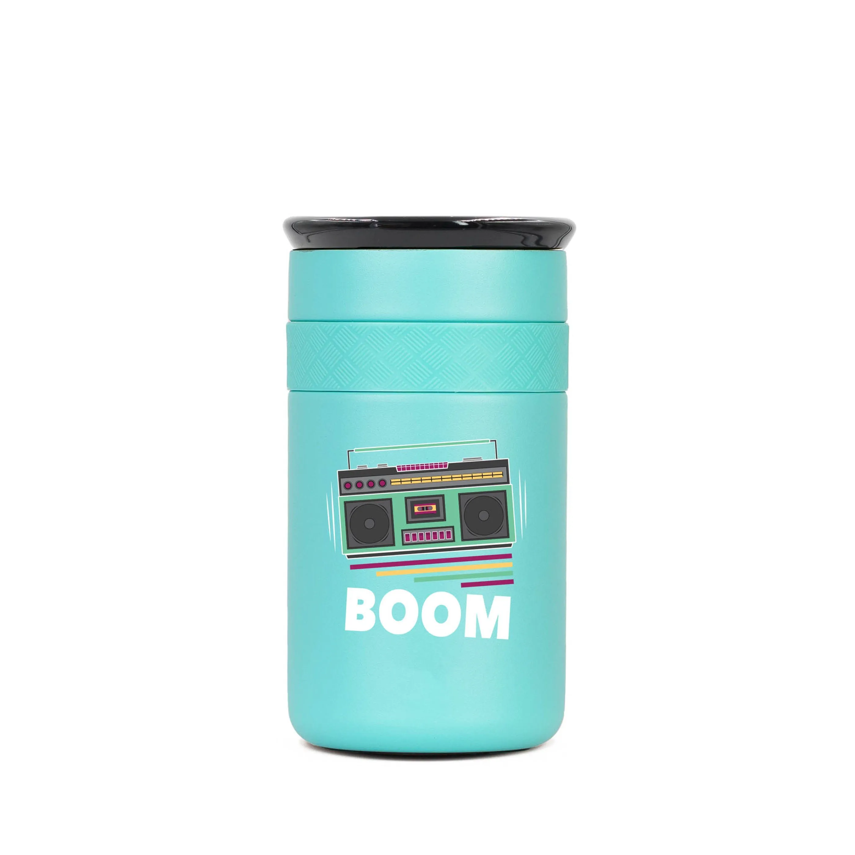 Artisan 12oz Tumbler - Boom Box Beats Robin's Egg