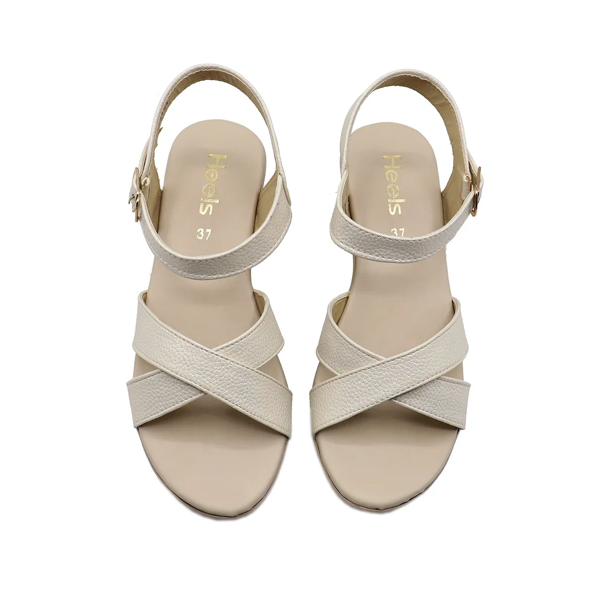 Beige Casual Sandal 078134