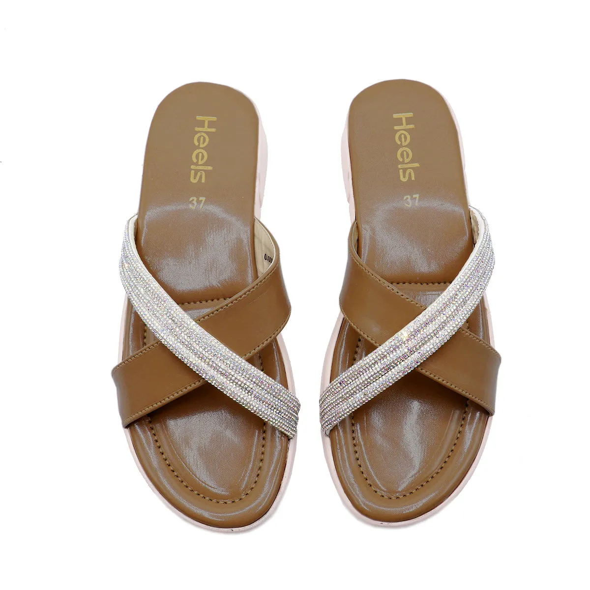 Beige Casual Slipper L00760010