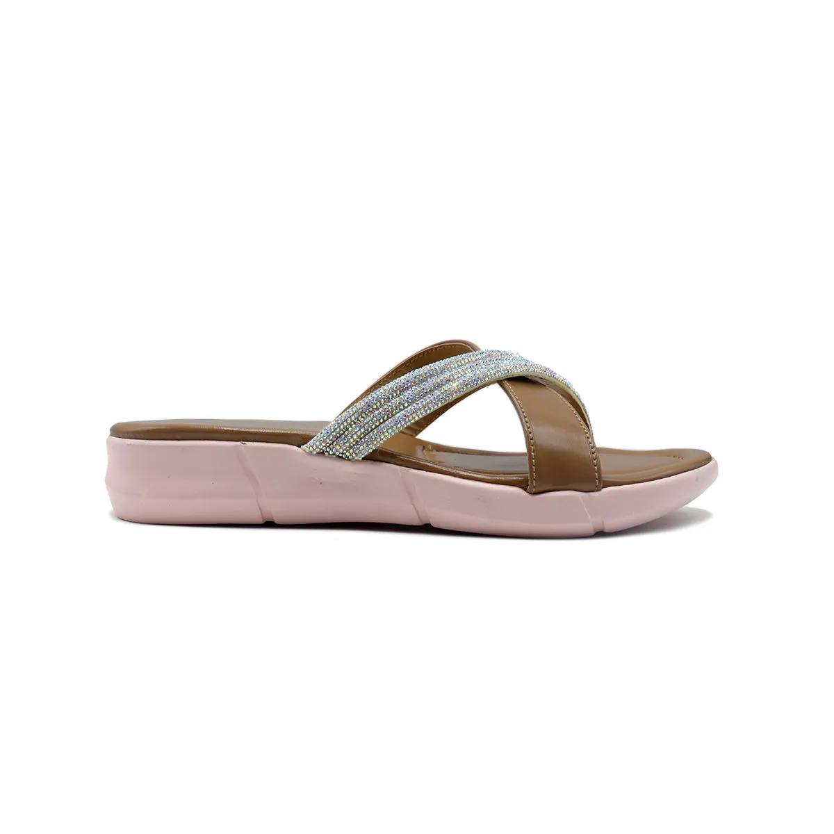 Beige Casual Slipper L00760010