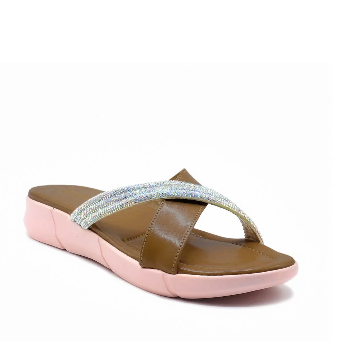 Beige Casual Slipper L00760010