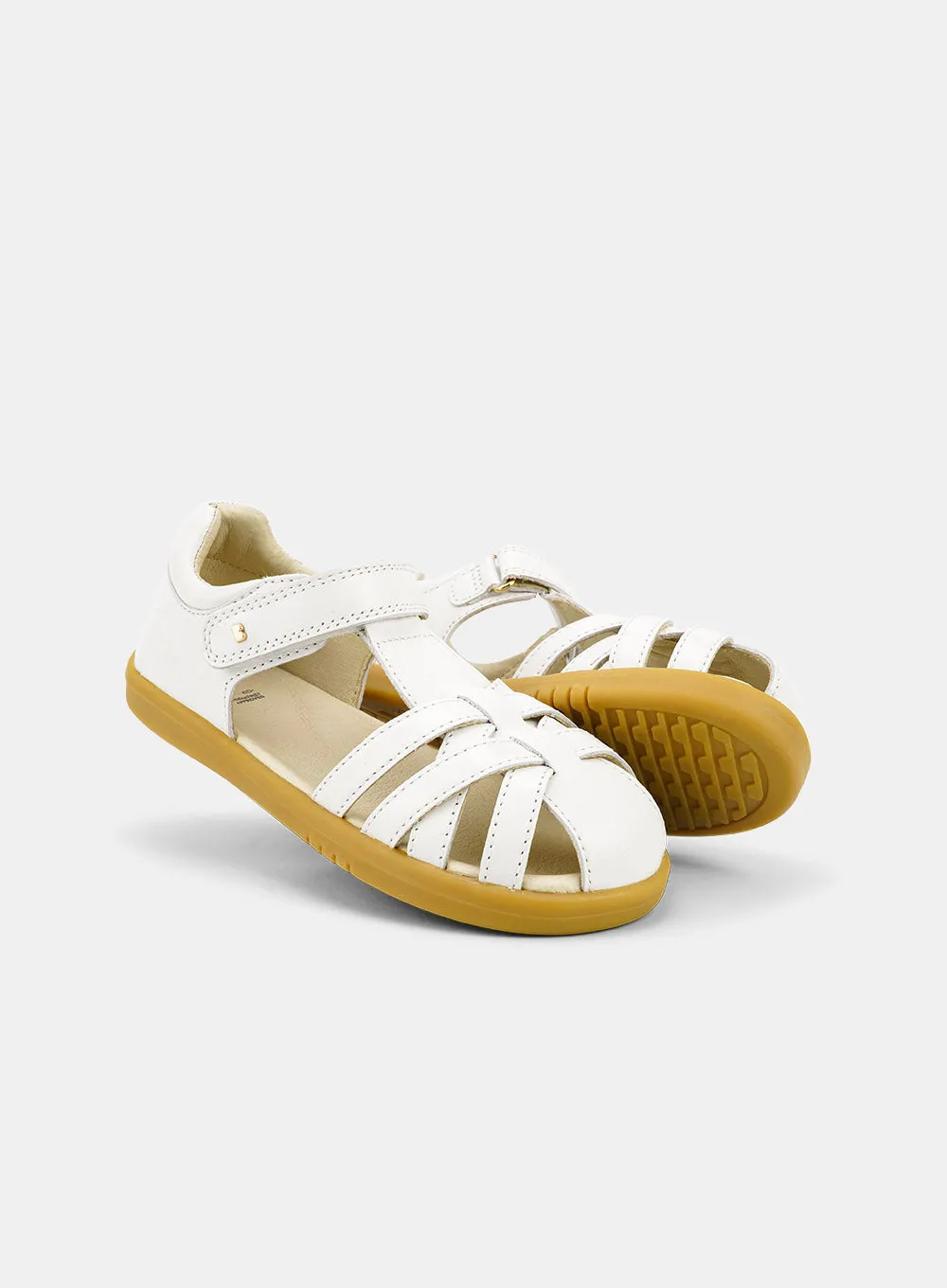 Bobux Cross Jump Sandals in White