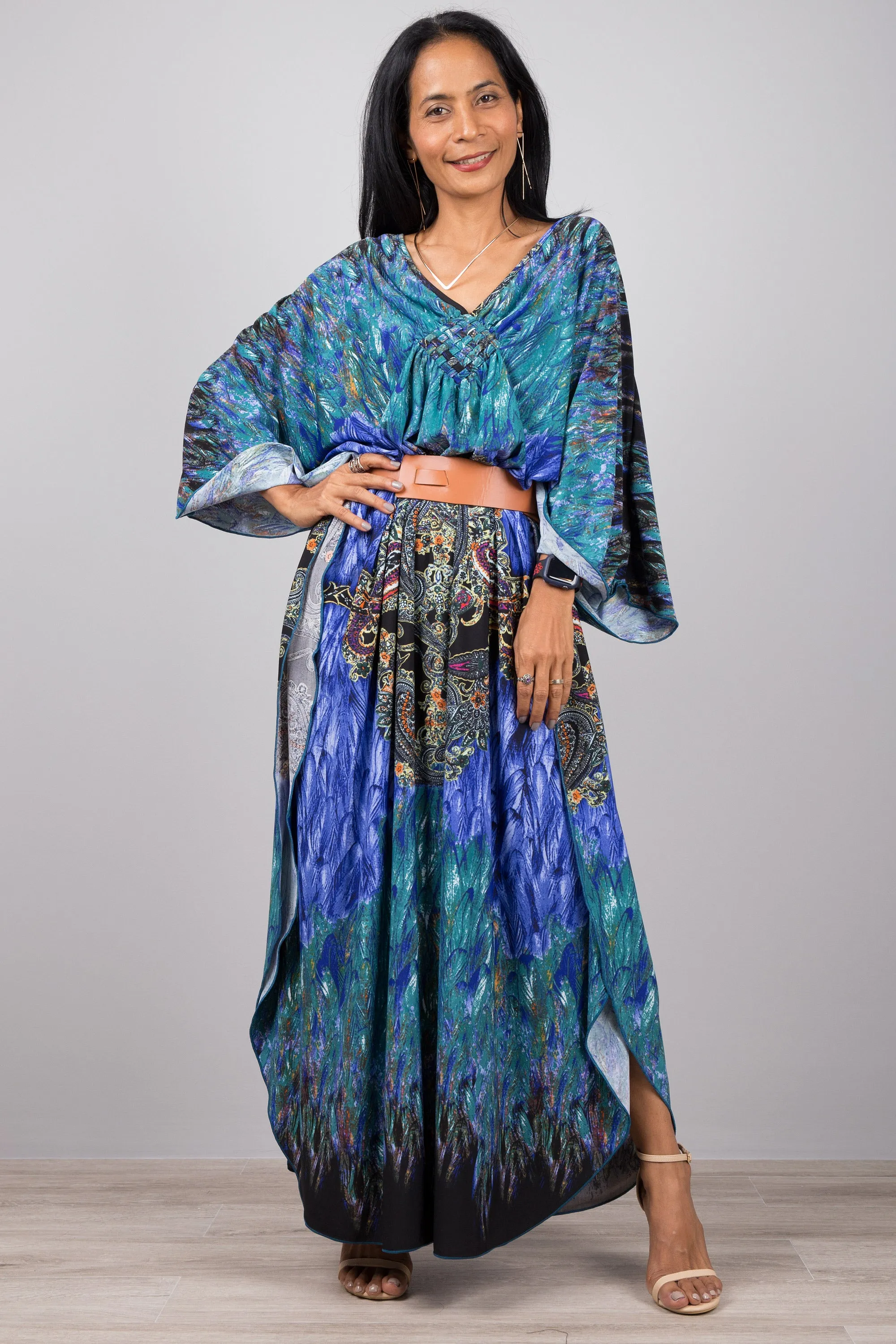 Boho Kaftan Dress