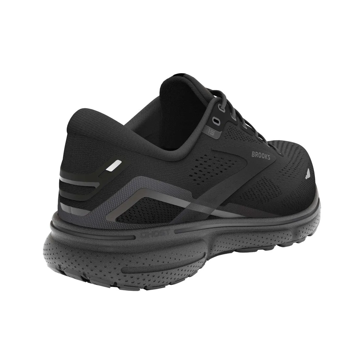 Brooks Men's Ghost 15 Black/Black