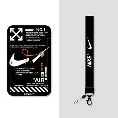 Card Holder Neck Strap Lanyard - Nike Series