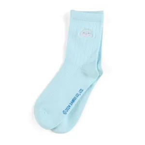 Cinnamoroll Classic Embroidered Crew Socks