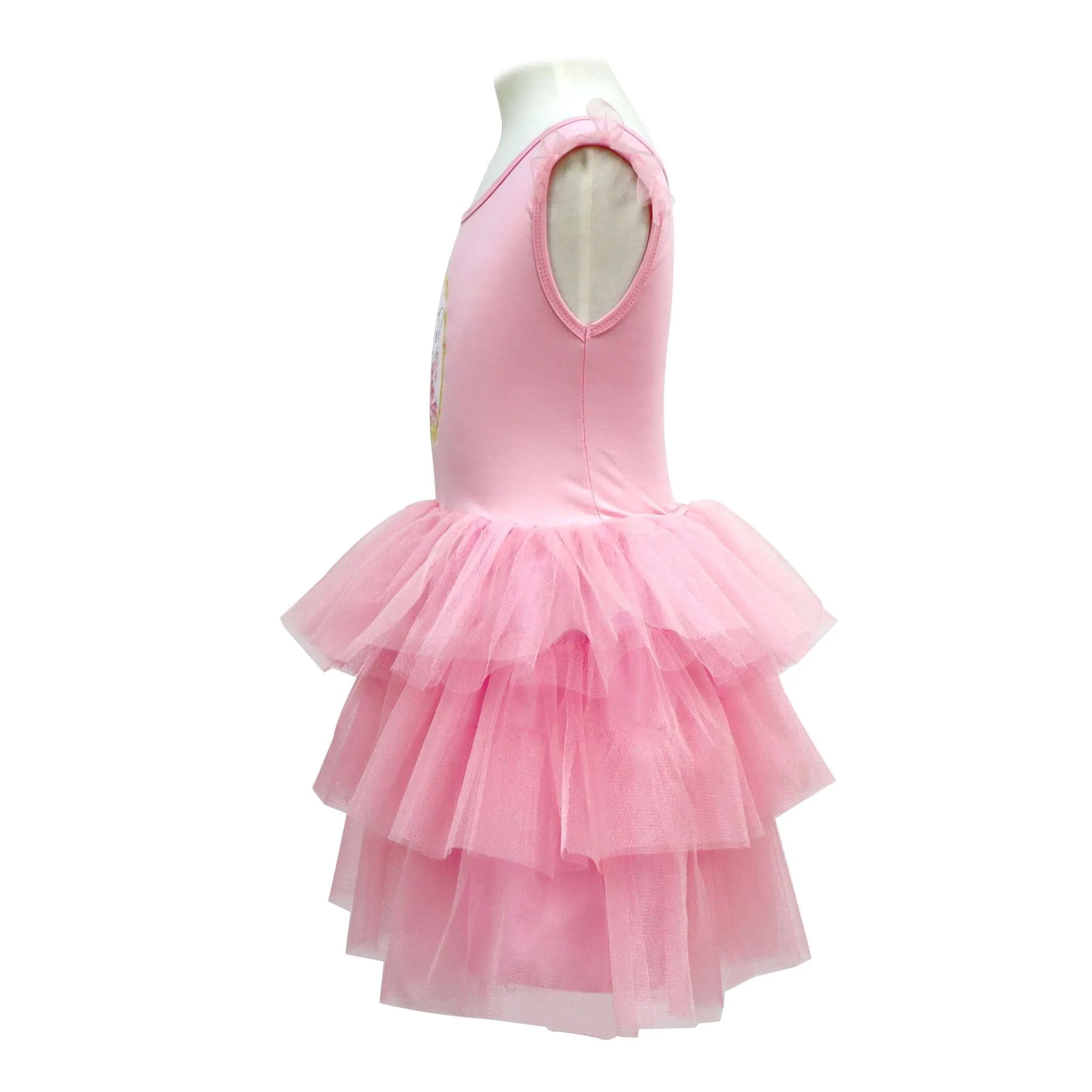 Claris Fashion Tulle Dress in Pink