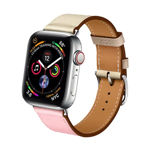 Designer Leather Strap for Apple Watch