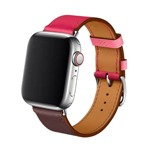 Designer Leather Strap for Apple Watch