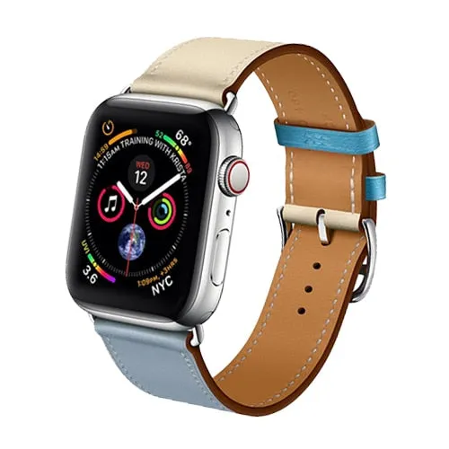 Designer Leather Strap for Apple Watch