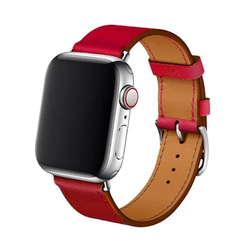 Designer Leather Strap for Apple Watch