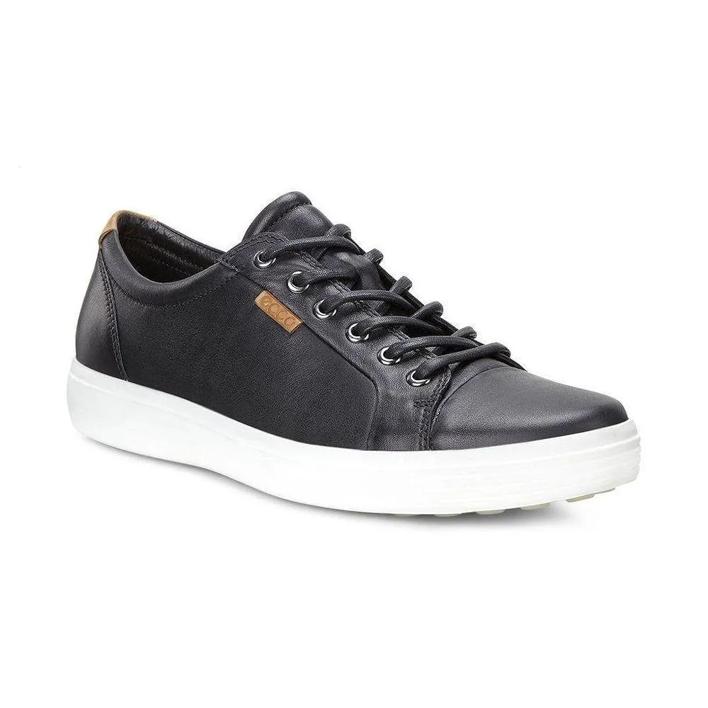 ECCO Men's 430004 Soft 7 Sneaker Black