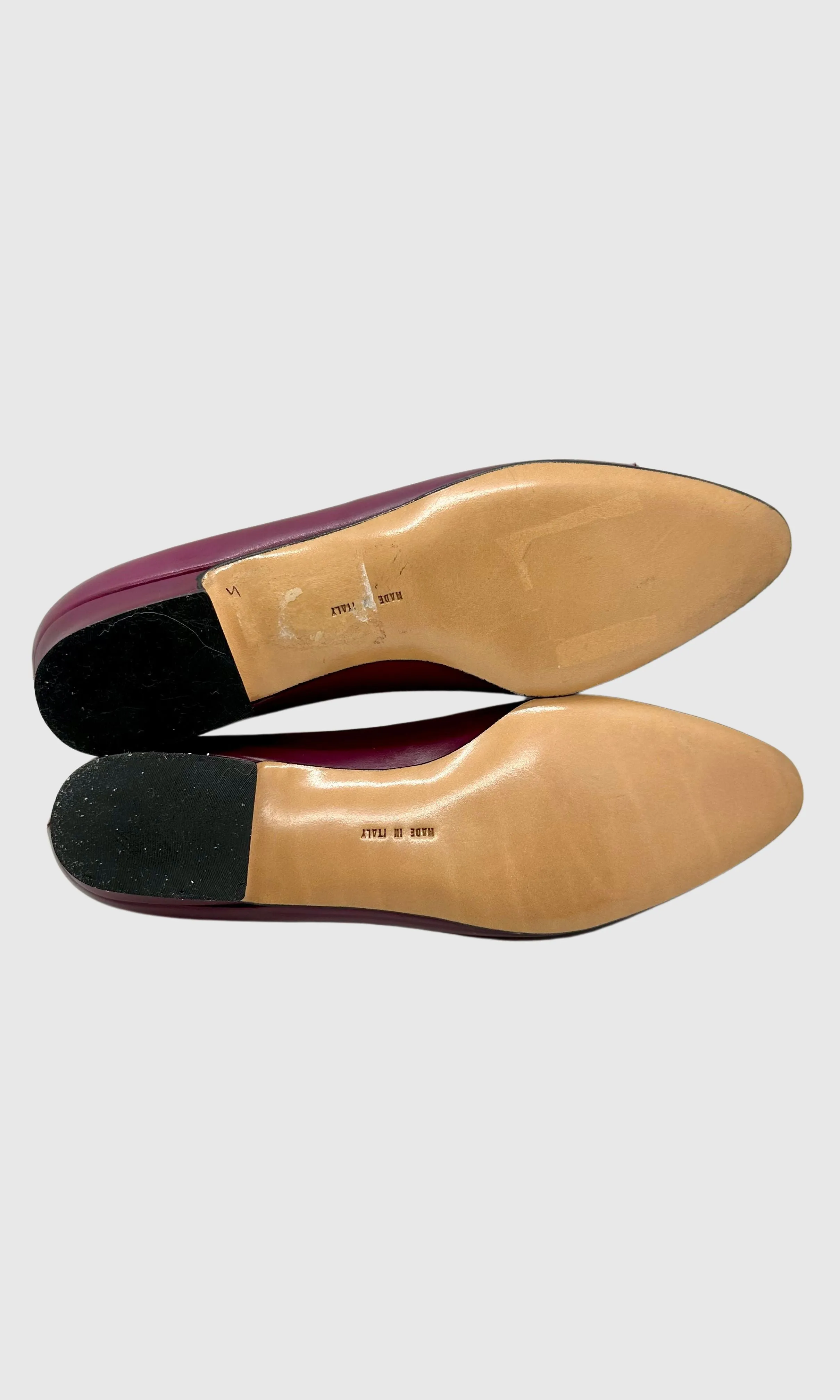 FERRAGAMO PURPLE LOAFERS • Women's size US 7