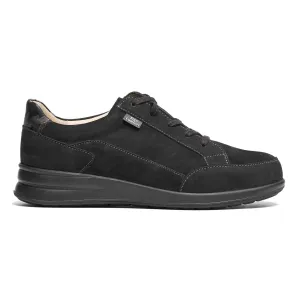 Finn Comfort Women's Prato Black/Bordo Nubuck