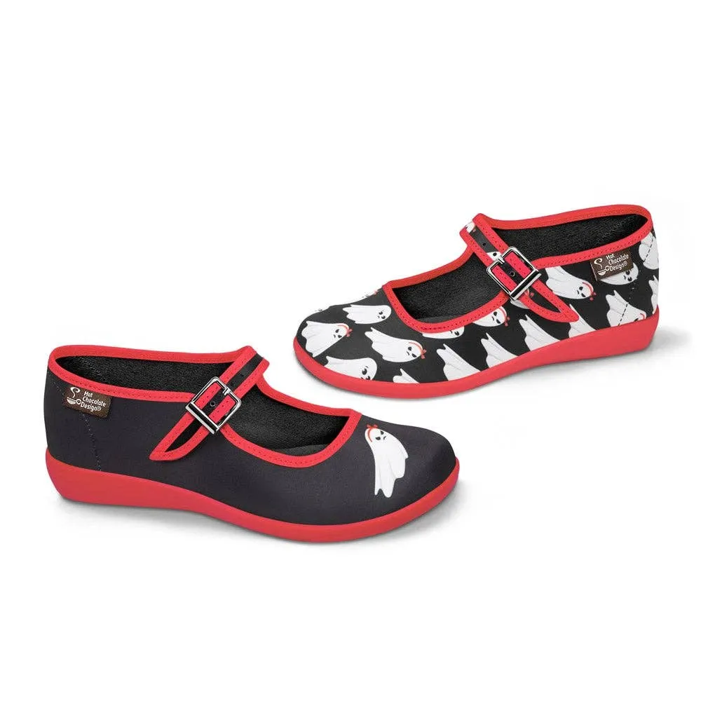 Ghost Love Women's Mary Jane Flat