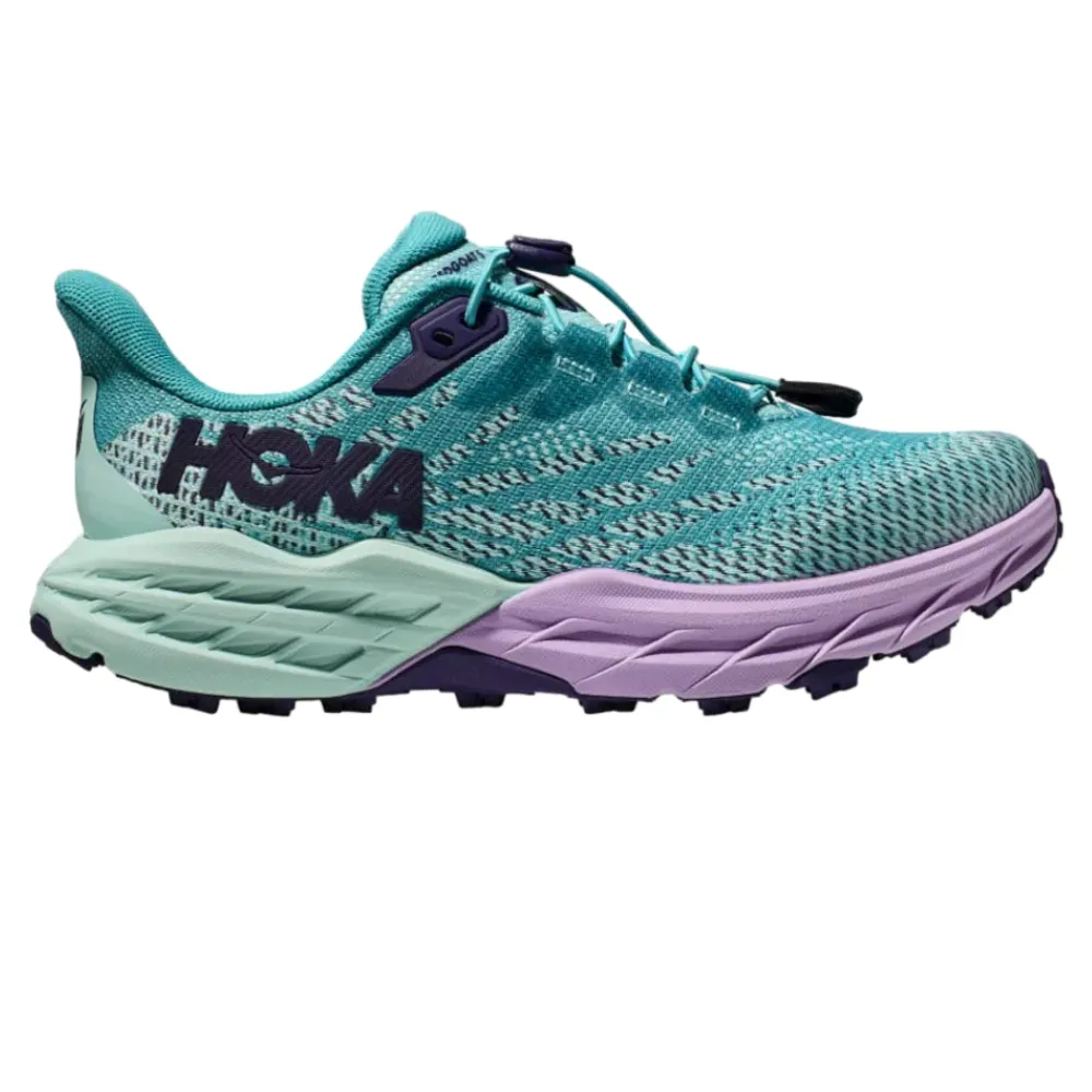 Hoka Youth Girls Speedboat 5 Ocean Mist / Lilac Mist