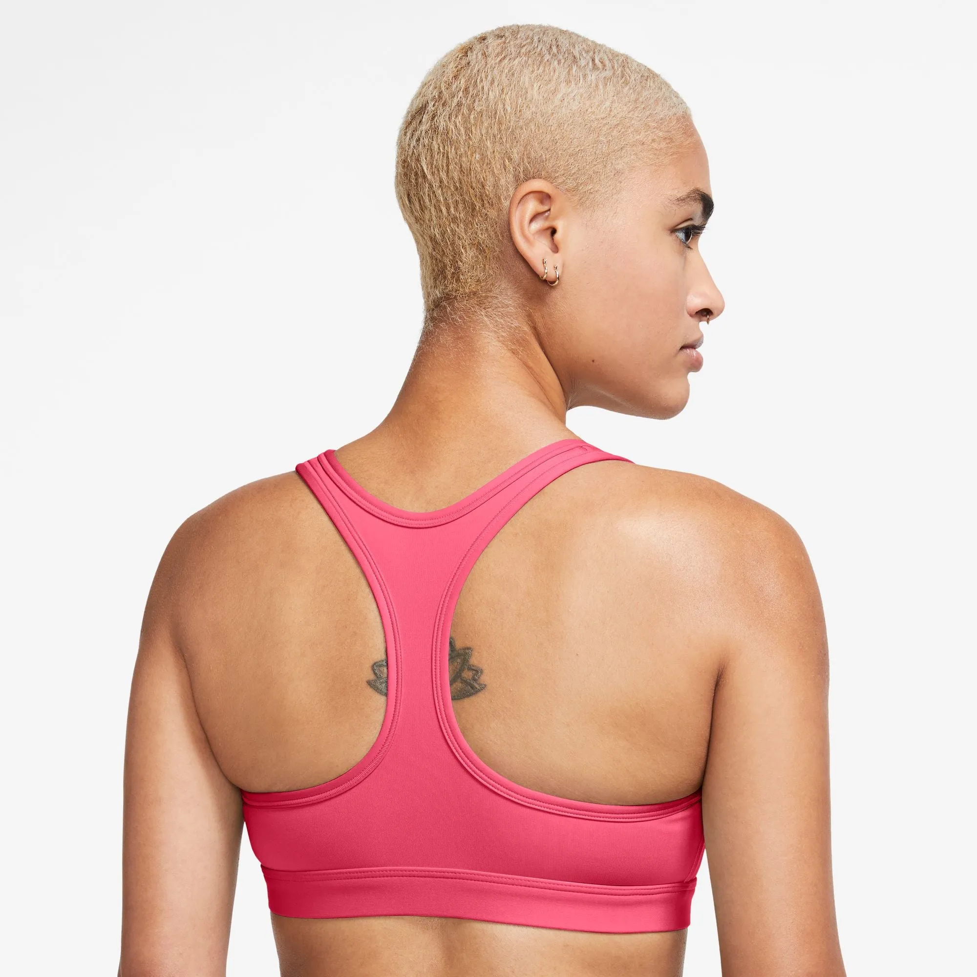 LIGHT SUPPORT SWOOSH BRA - 629 ASTER PINK