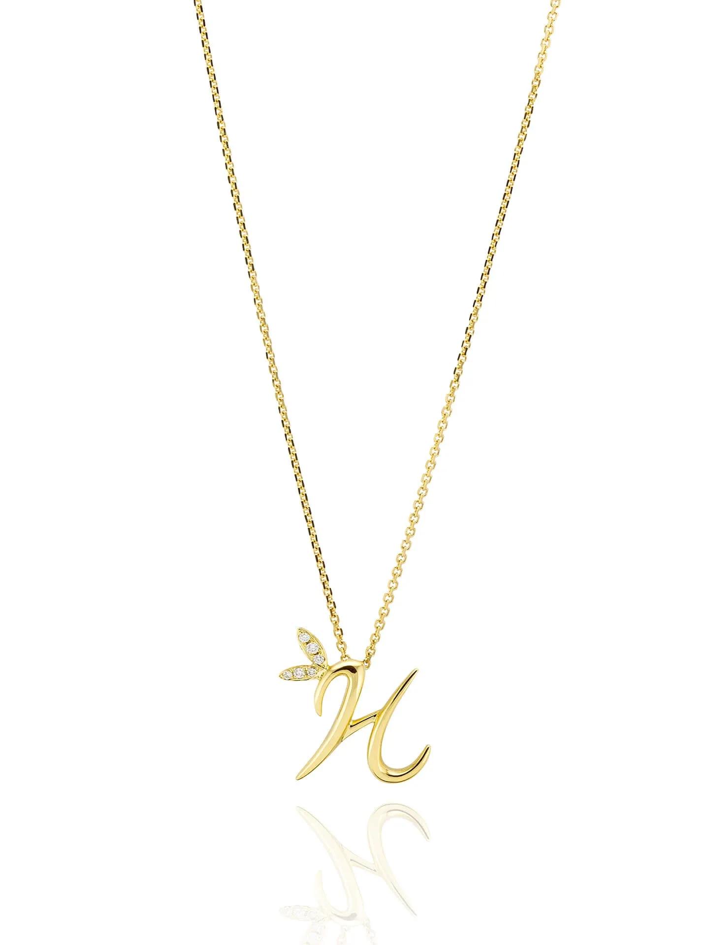 Love Letter Yellow Gold Pendant