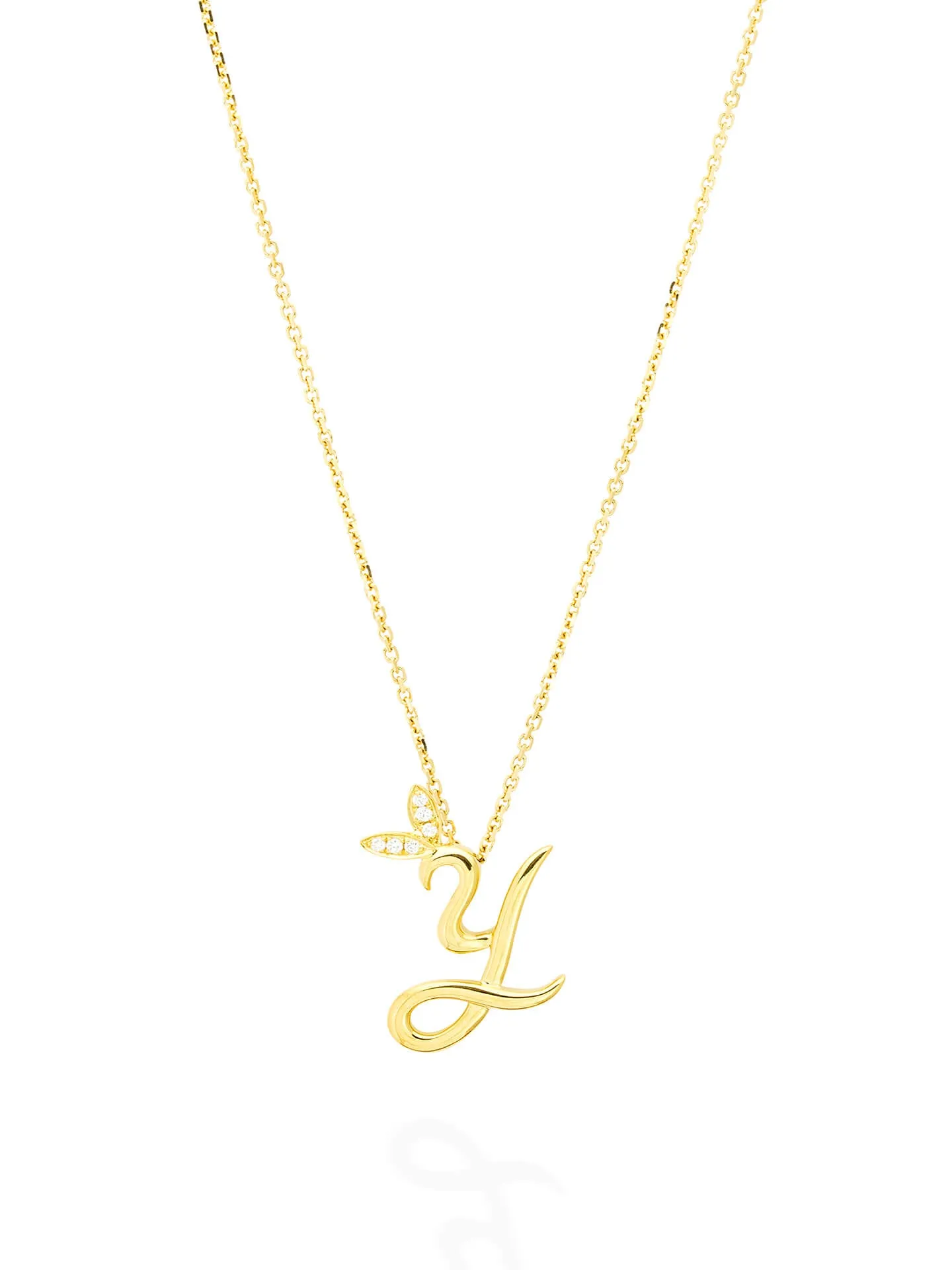 Love Letter Yellow Gold Pendant