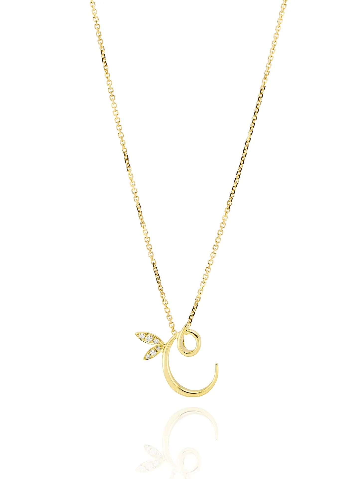 Love Letter Yellow Gold Pendant