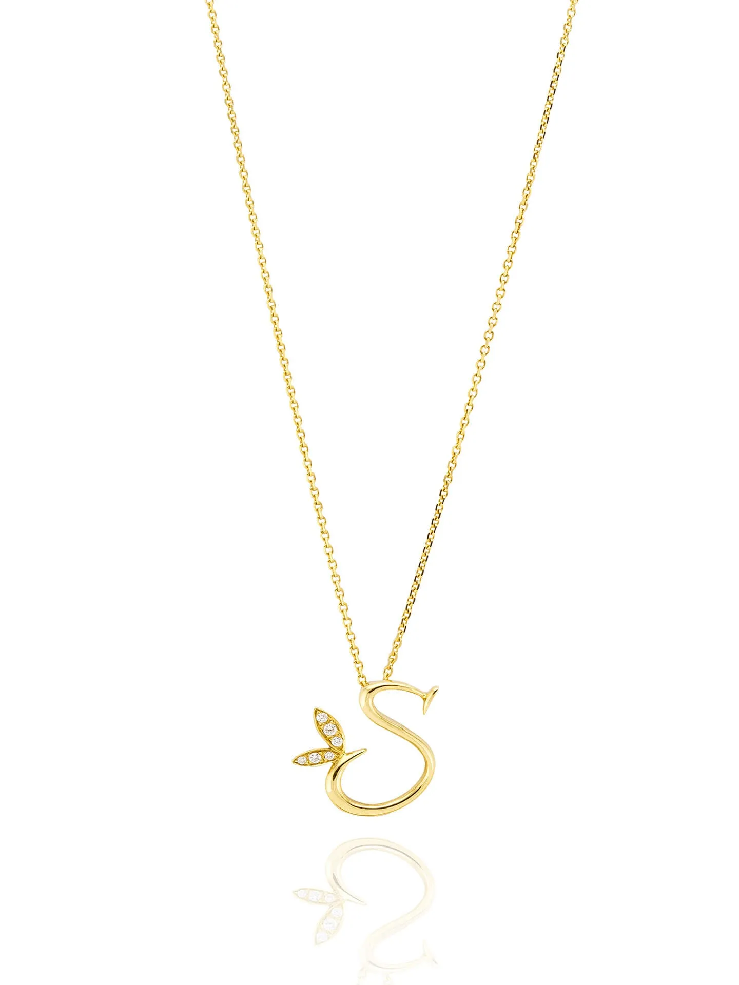 Love Letter Yellow Gold Pendant