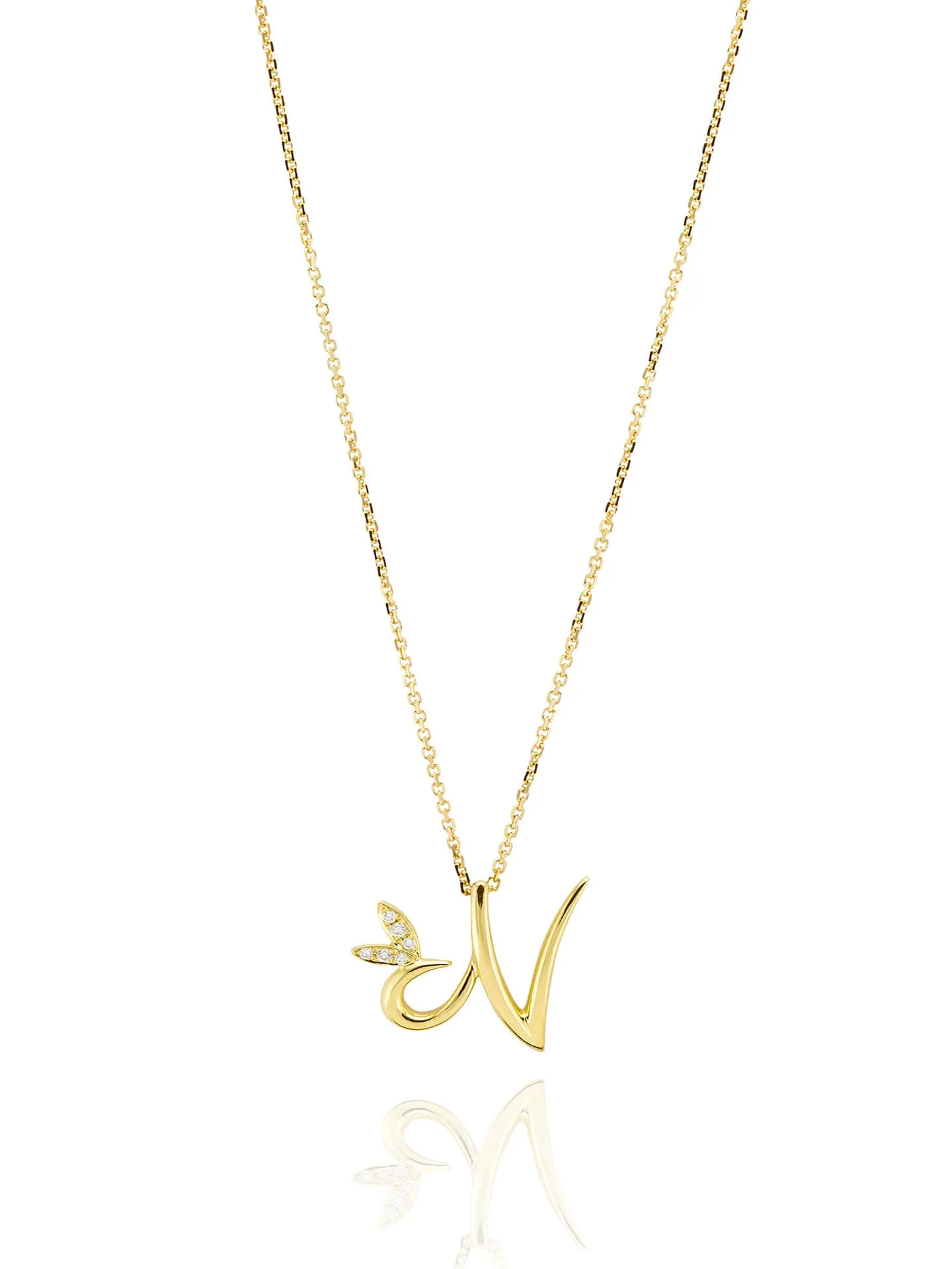 Love Letter Yellow Gold Pendant