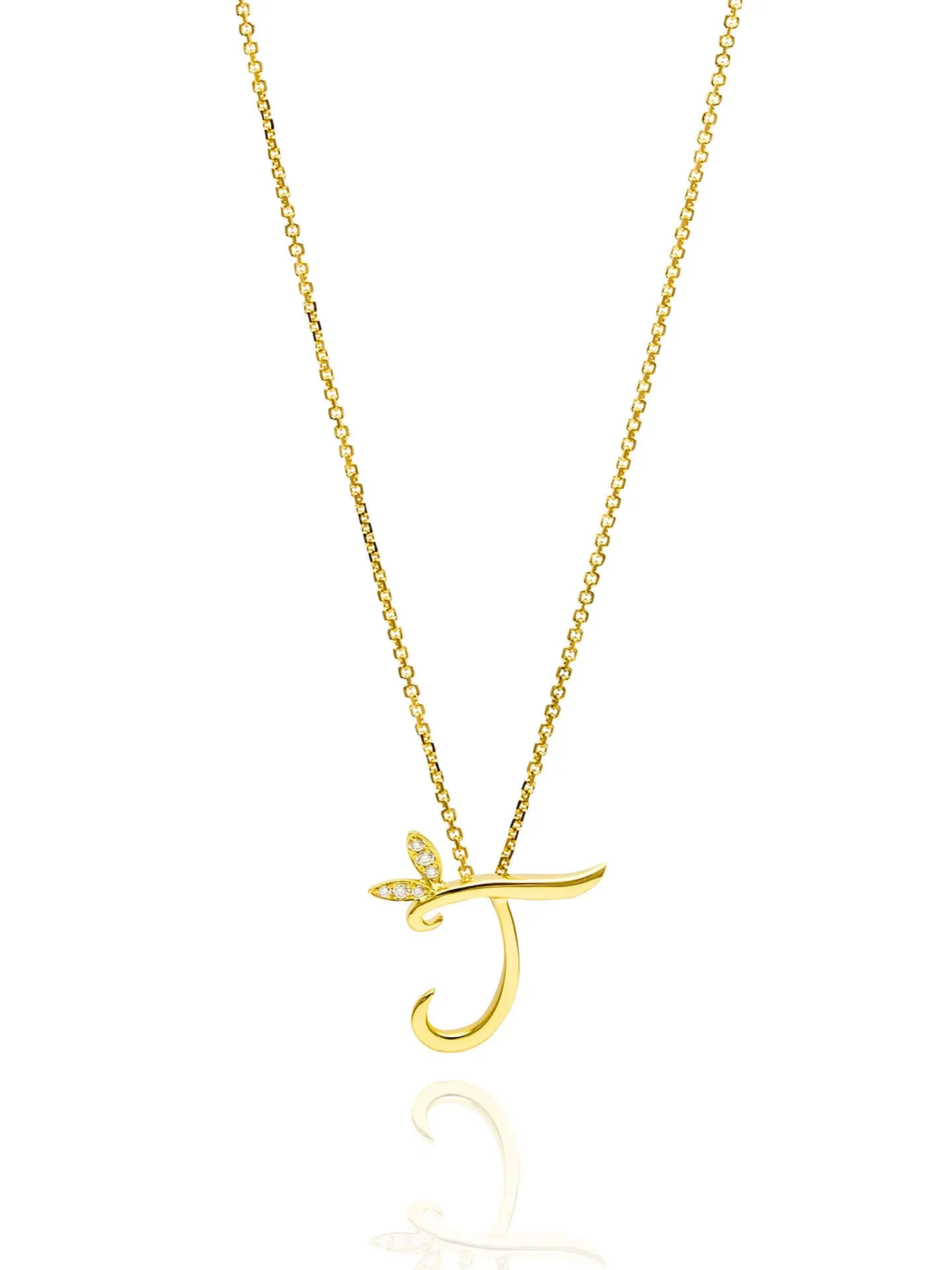 Love Letter Yellow Gold Pendant