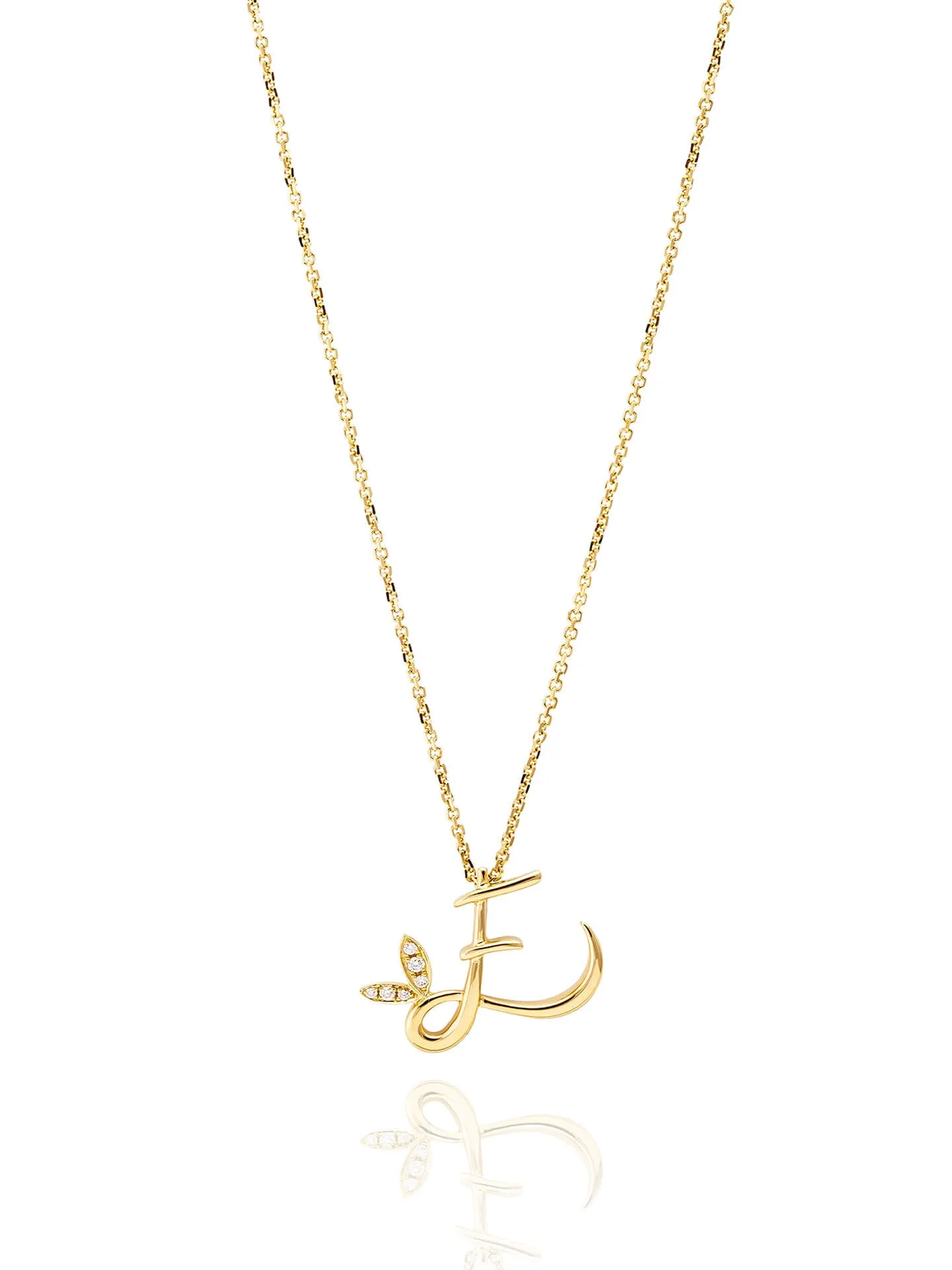 Love Letter Yellow Gold Pendant