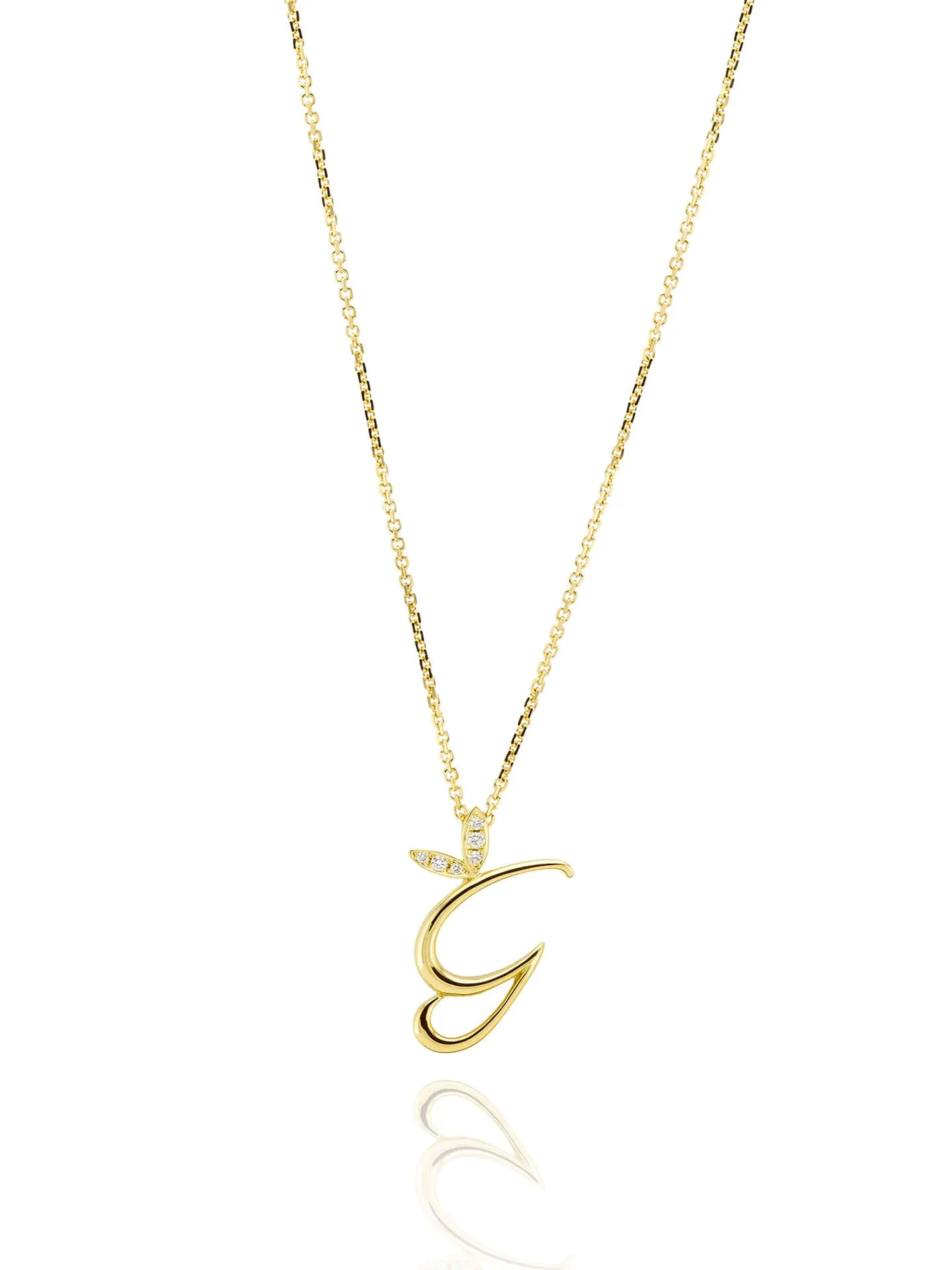 Love Letter Yellow Gold Pendant