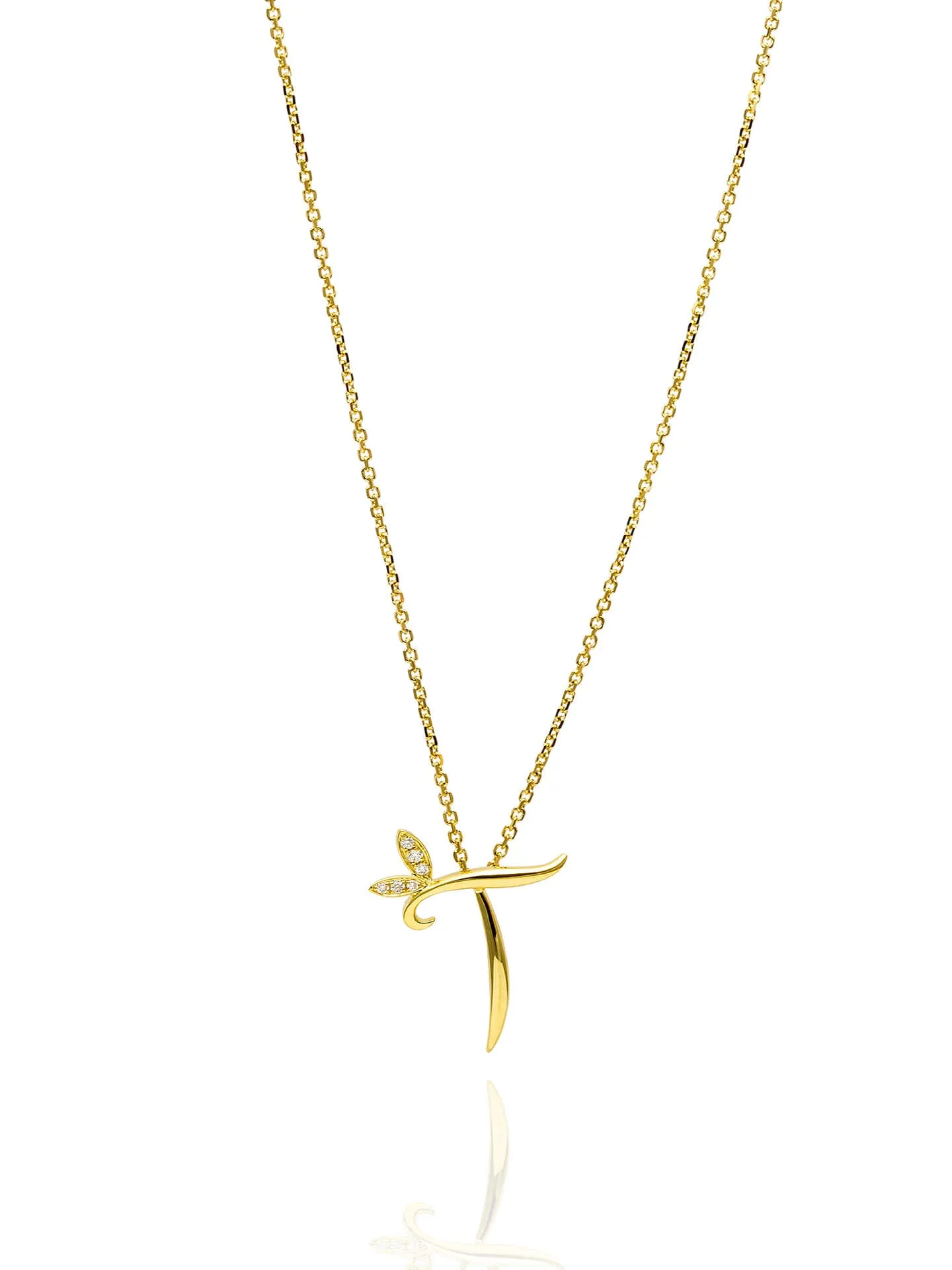 Love Letter Yellow Gold Pendant