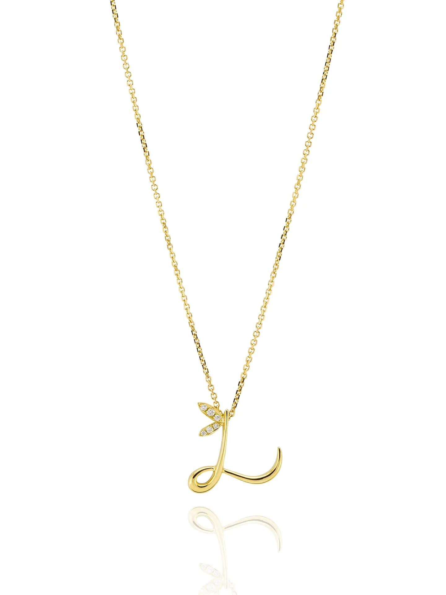 Love Letter Yellow Gold Pendant